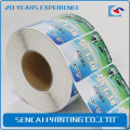 Sencai milk Label sticker self-adhesive in roll